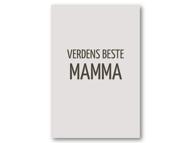 Hovedbilde 50 stk | Verdens beste mamma | 10x15 cm