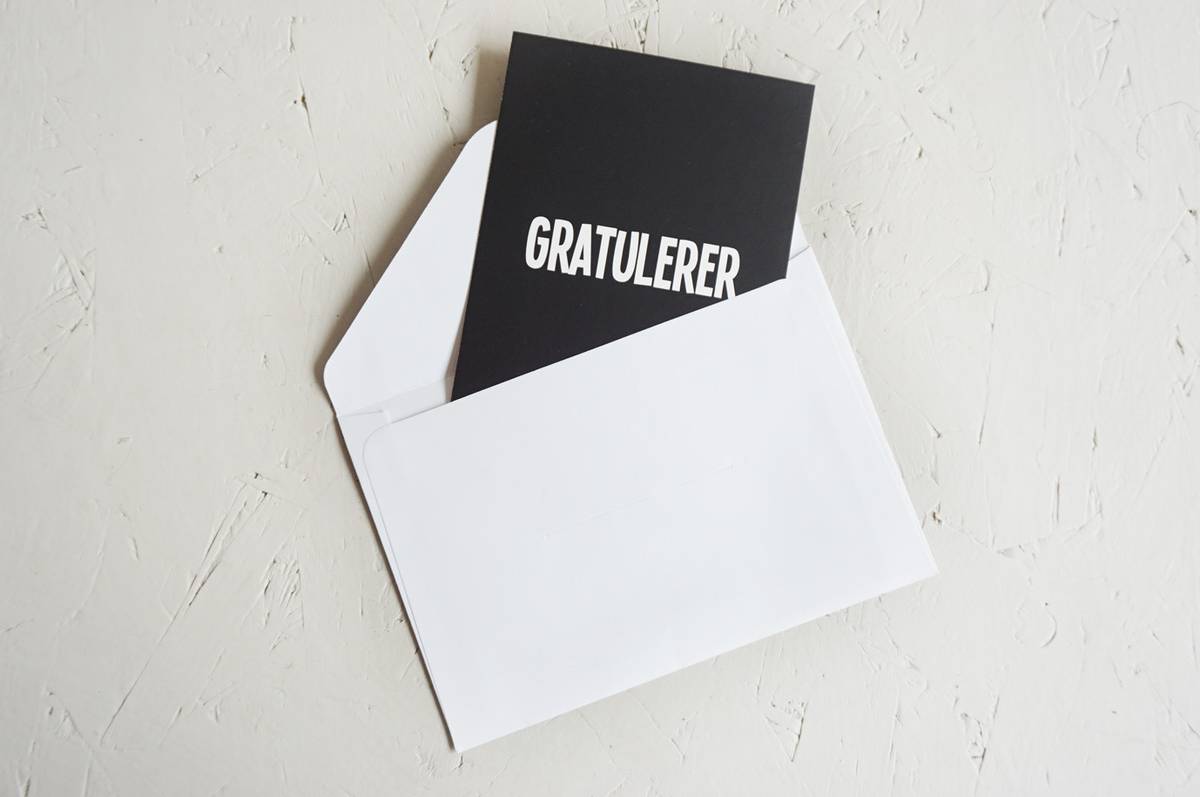 50 stk | Konvolutt C6, hvit, uten lim