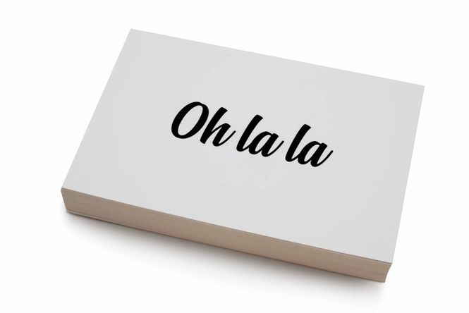 Hovedbilde 50 stk | Oh la la | 10x15 cm