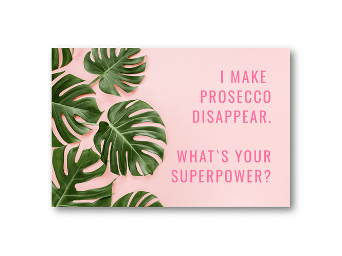 Hovedbilde 50 stk | I make prosecco | 10x15 cm